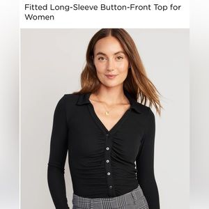 Buttons down top